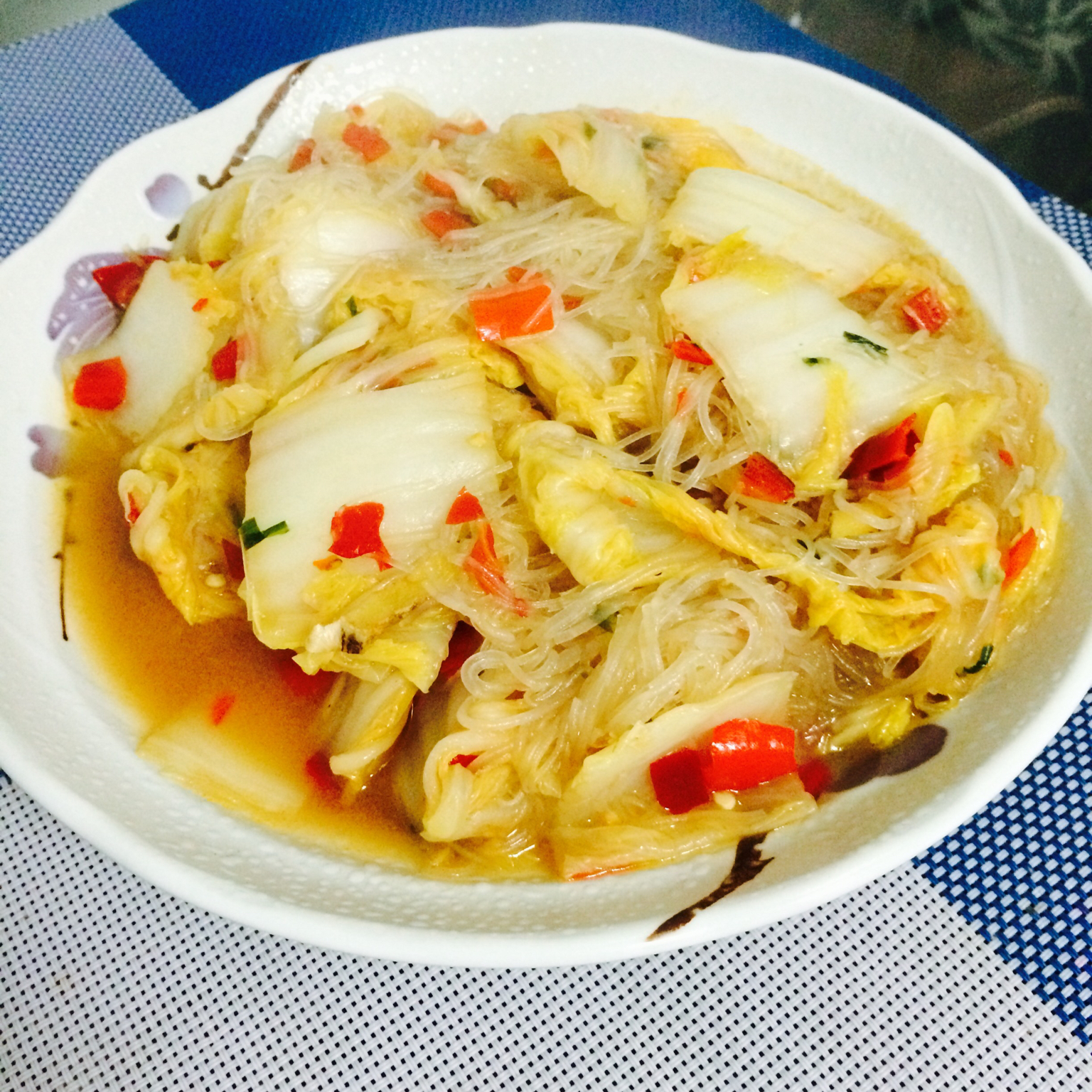 酸辣白菜粉丝
