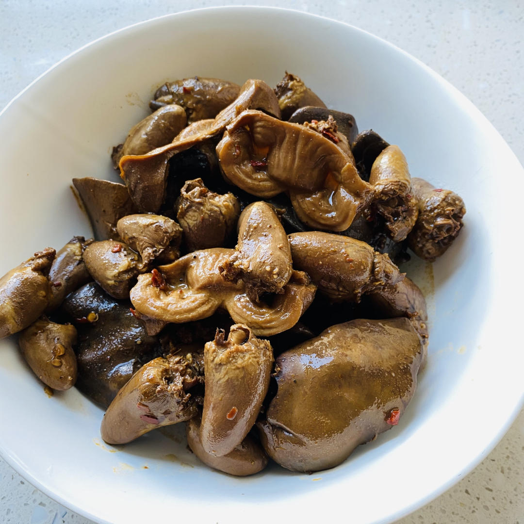 hisana做的夏天到了之卤鸡肝鸡心