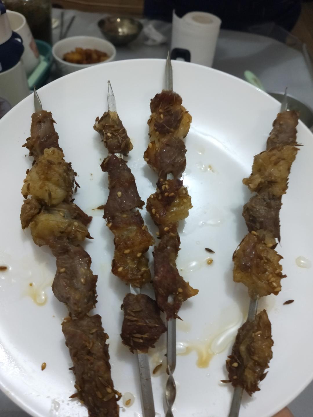 巨好吃的羊肉烤串（烤箱版）
