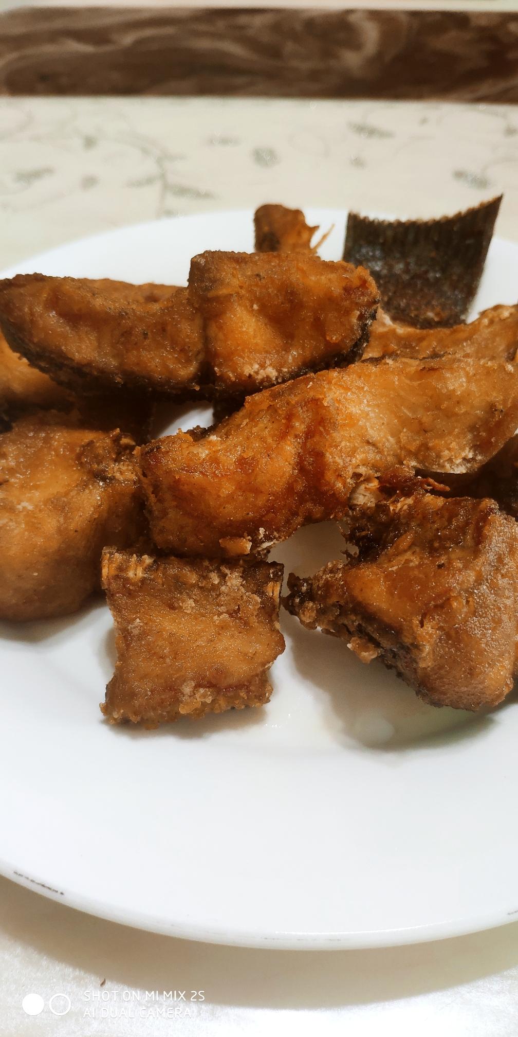 香酥鱼块的做法