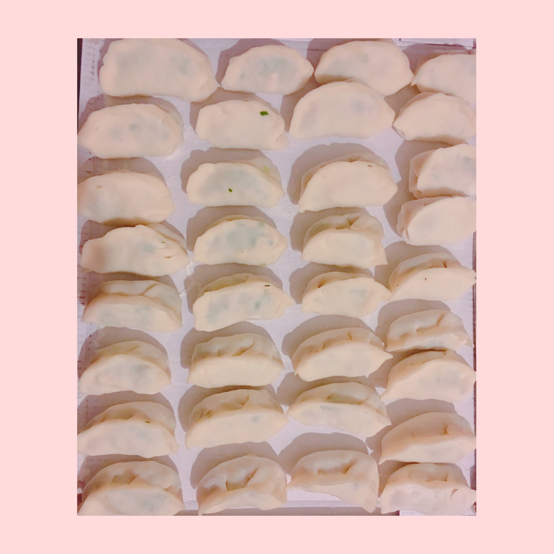 韭菜鸡蛋饺子
