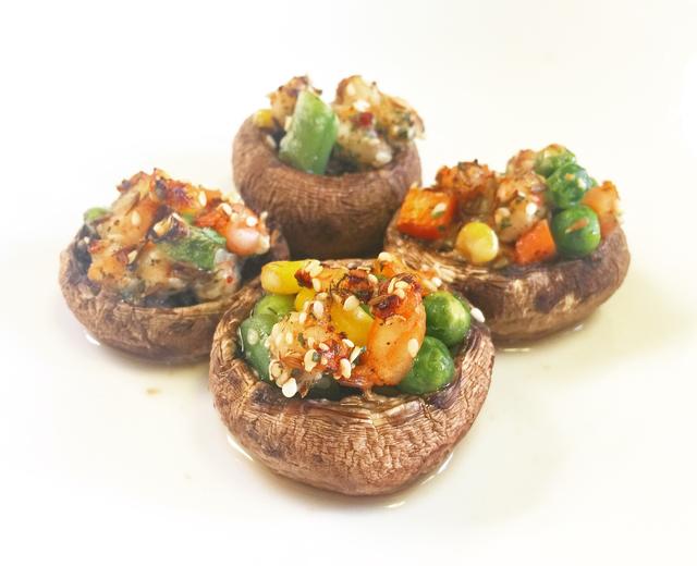 花式烤蘑菇的做法