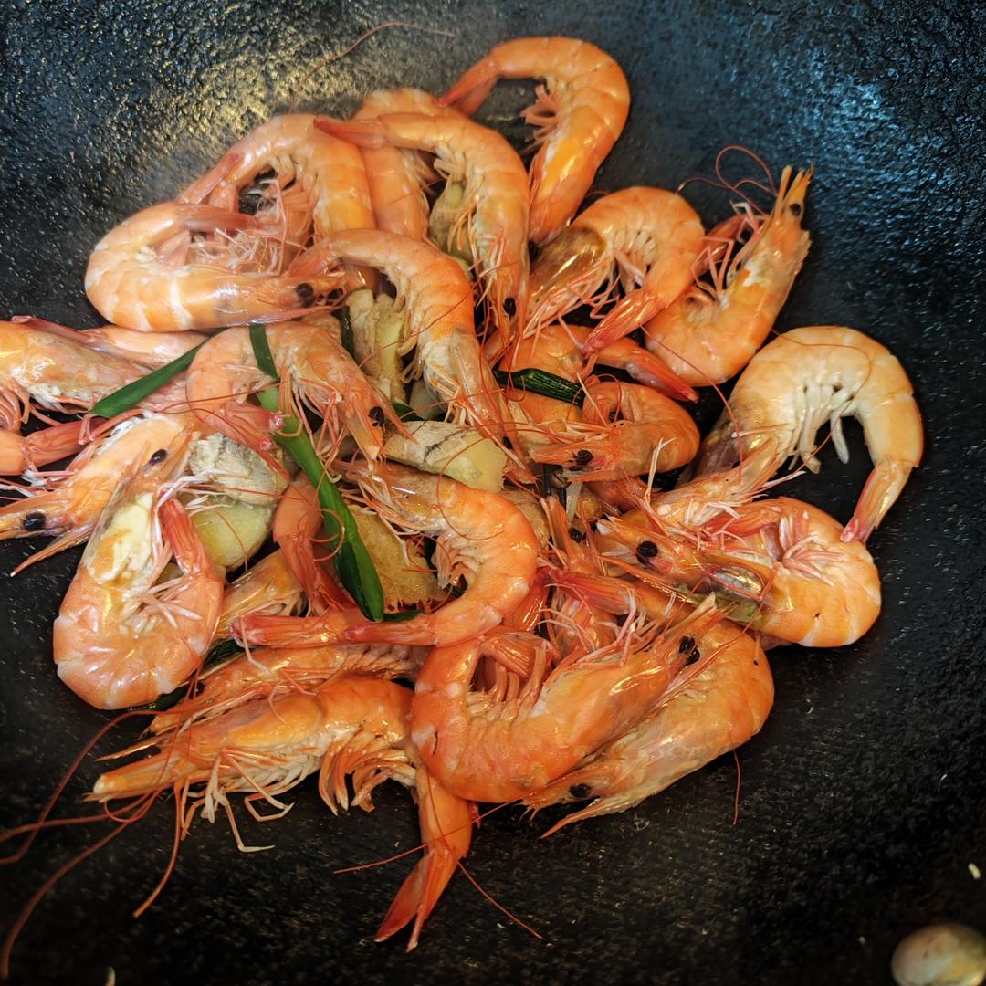 无水版白灼大虾