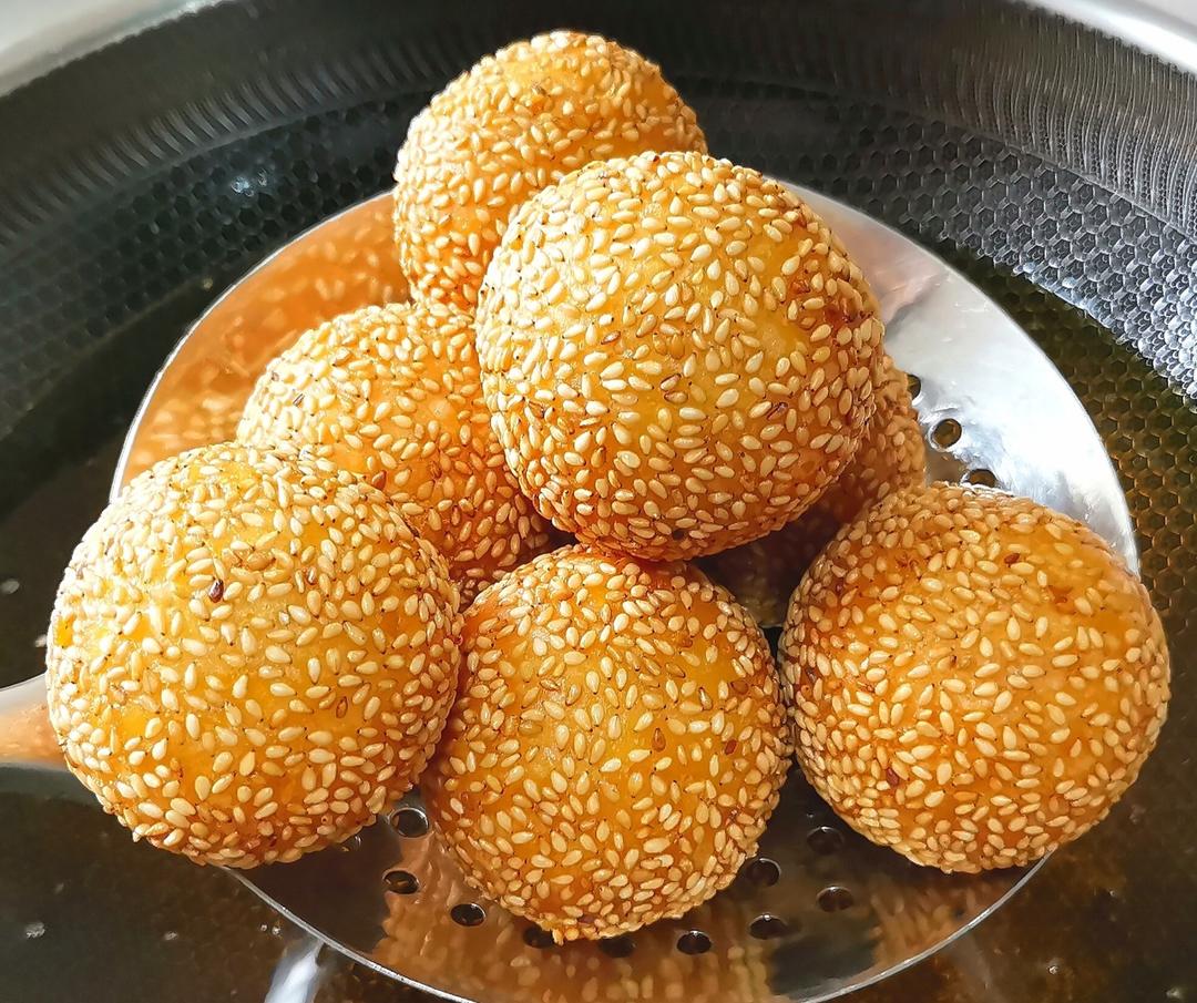『糕』麻球(无馅)的做法