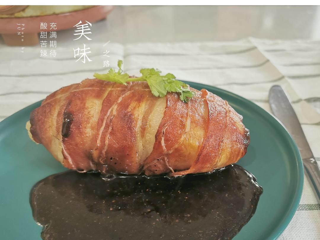 《食戟之灵》土豆培根烤肉