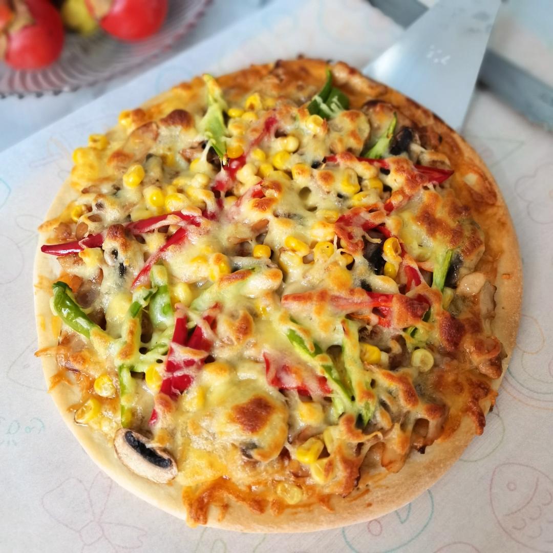 8寸纯手工什锦披萨