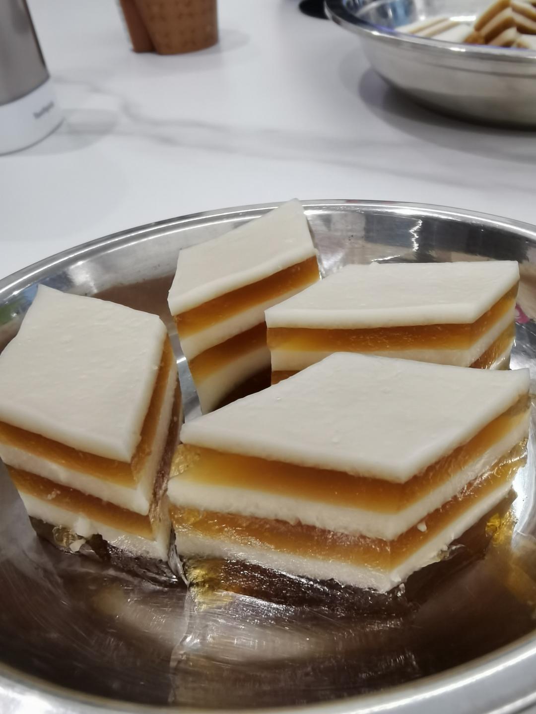 Q弹椰汁千层糕（马蹄糕）