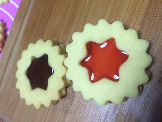 QQ糖爱心饼干