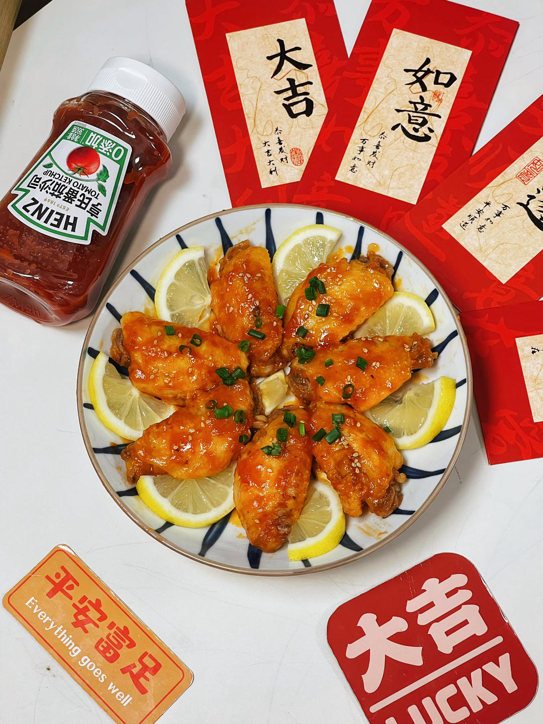 年夜饭C位！柠香糖醋鸡翅