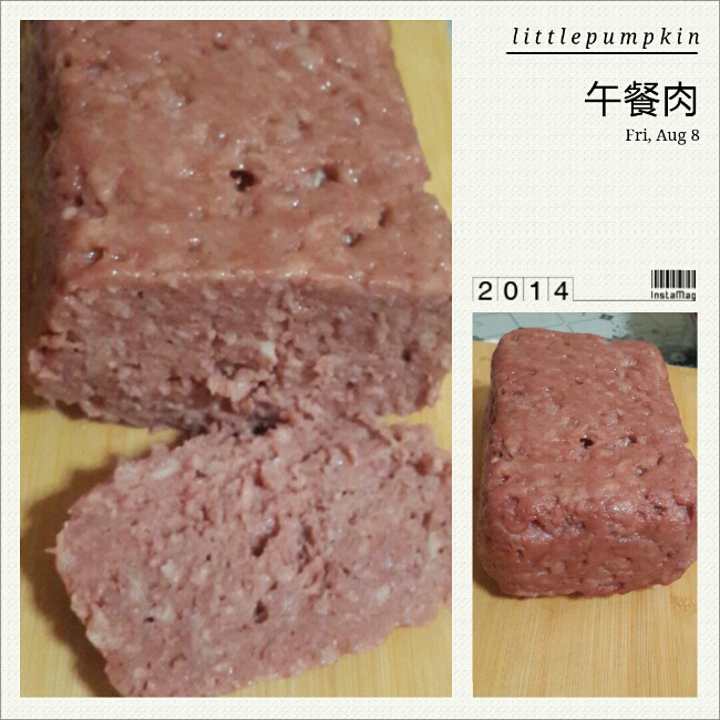 自制健康美味午餐肉