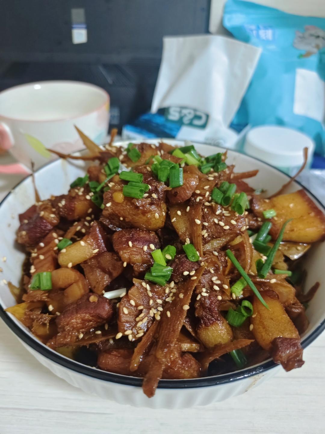 不焯水不放油的家常红烧肉