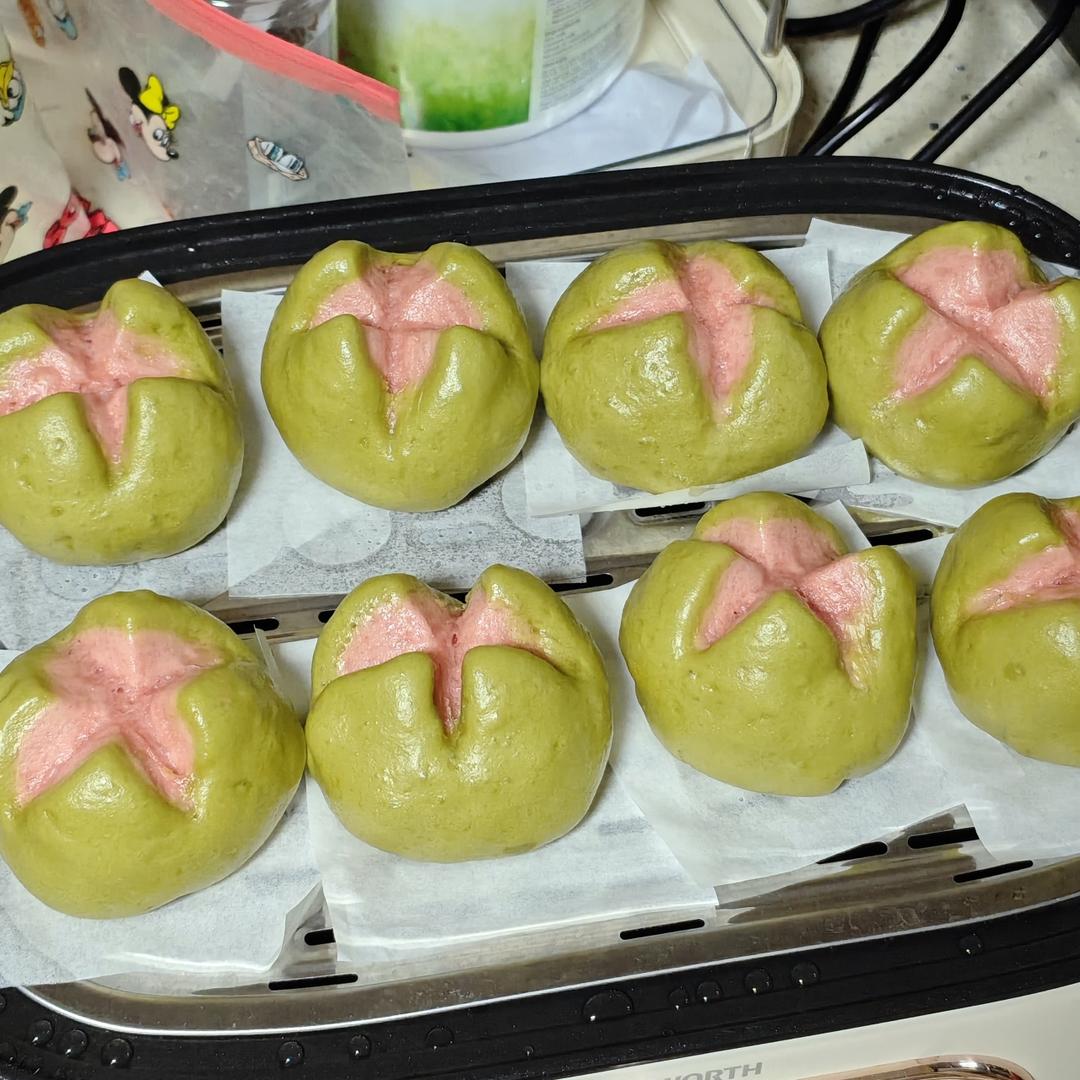 波兰种＋水合法全麦馒头（一次发酵）