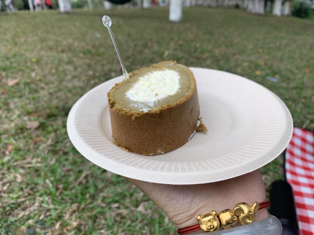 🌀超治愈｜小清新｜抹茶蛋糕卷｜卷不裂｜柔软细腻