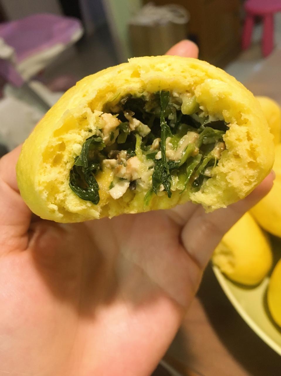 节省一半时间的大包子（另付翠绿菜包子，肉包子，腹黑包子食谱）