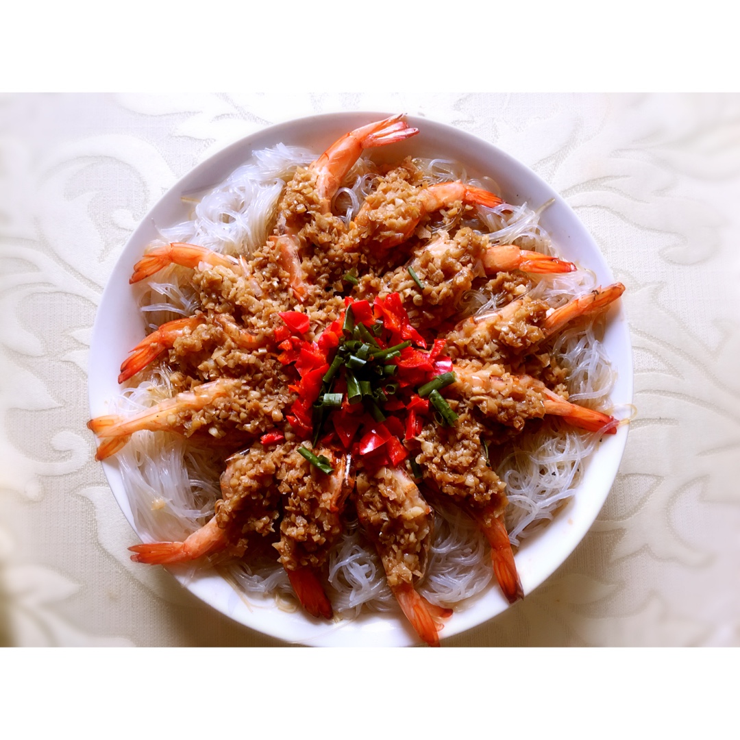 蒜蓉粉丝蒸大虾