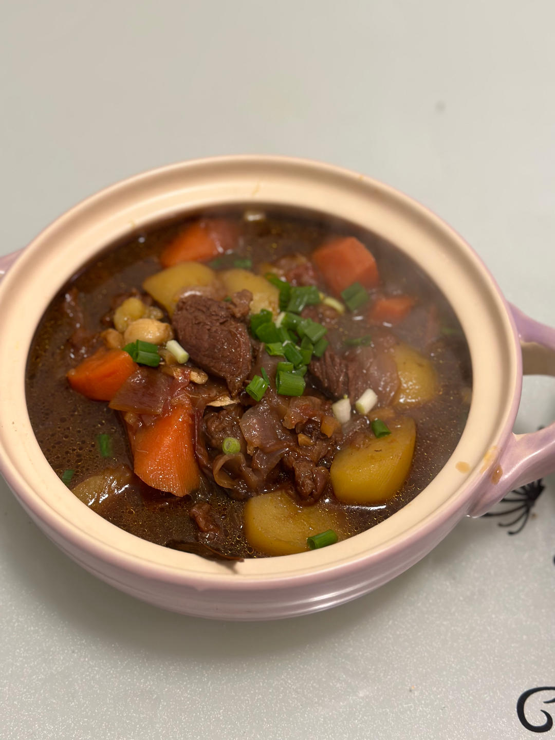 番茄土豆炖牛腩