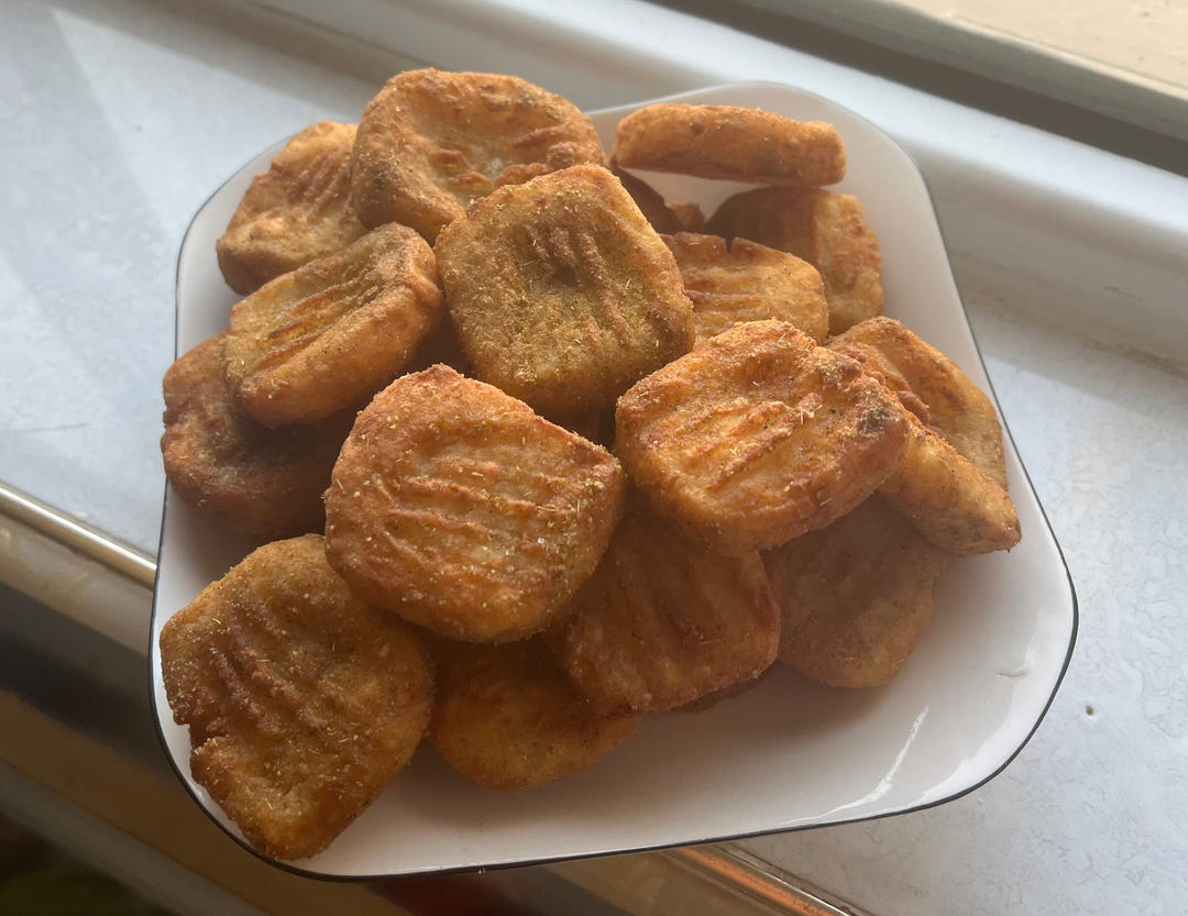 土豆的神仙吃法！免油炸脆脆薯饼