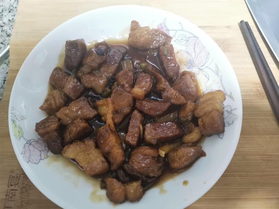 不硬不柴、果味红烧肉