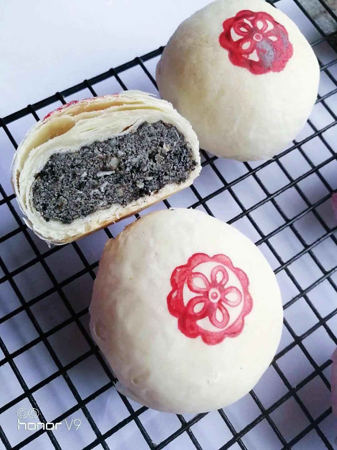 苏式椒盐芝麻月饼