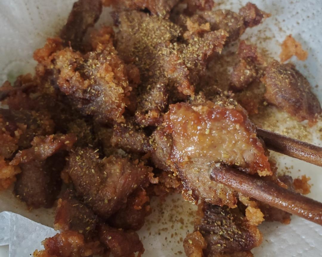 又嫩又香的孜然牛肉的做法