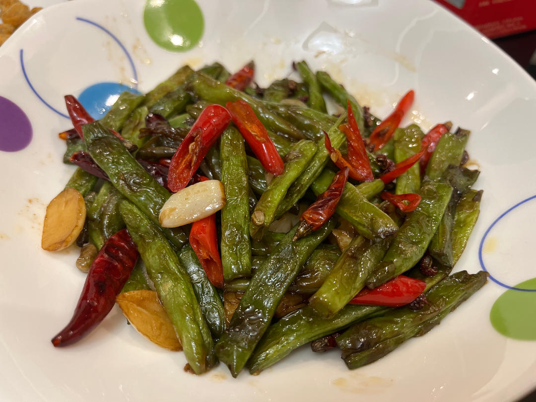 超好吃的干煸豆角