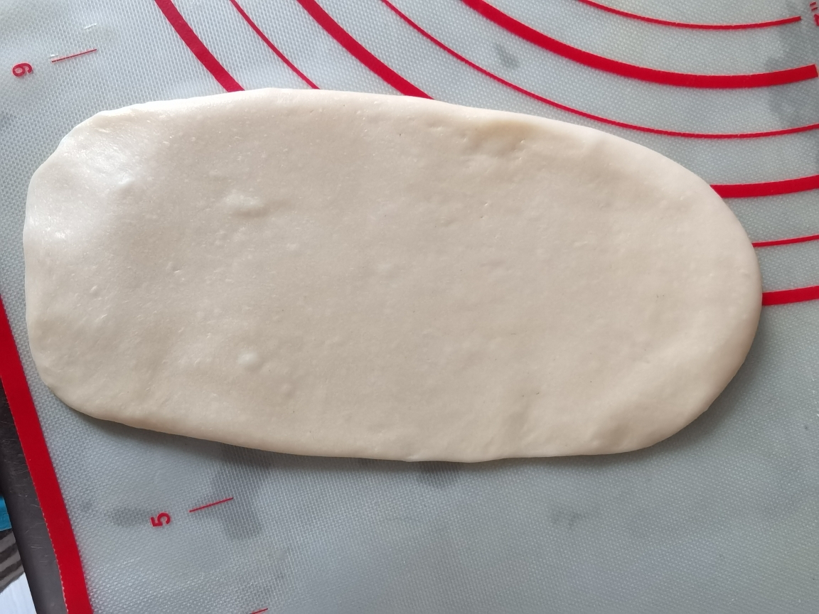 牛奶液种老面包（一次发酵）的做法 步骤4