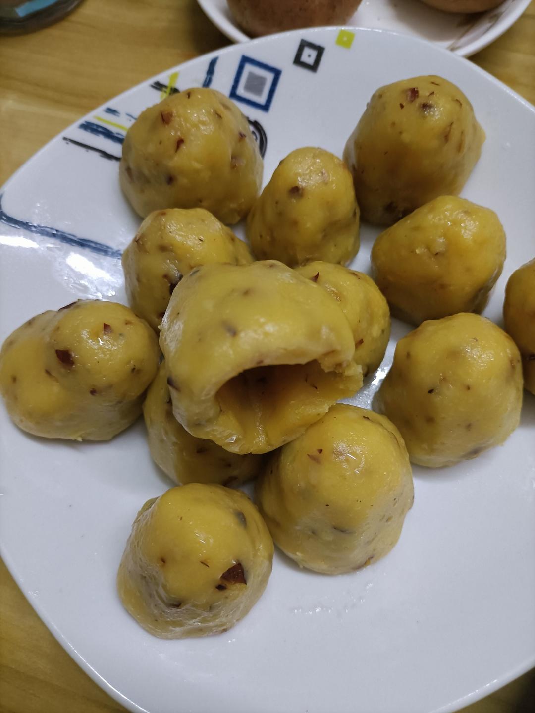 奶香玉米面窝窝头