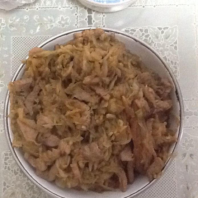 酸菜炒粉条