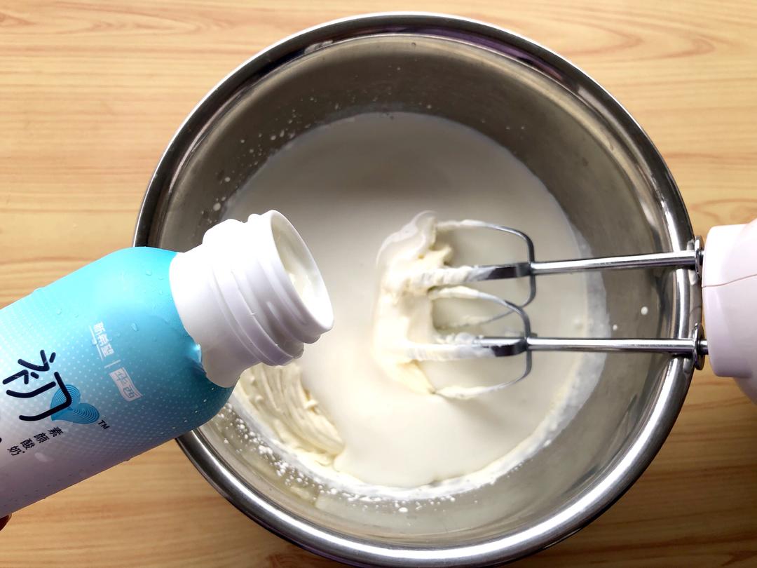 自制八次方脆皮酸奶雪糕（一次做三种口味的做法）(2)