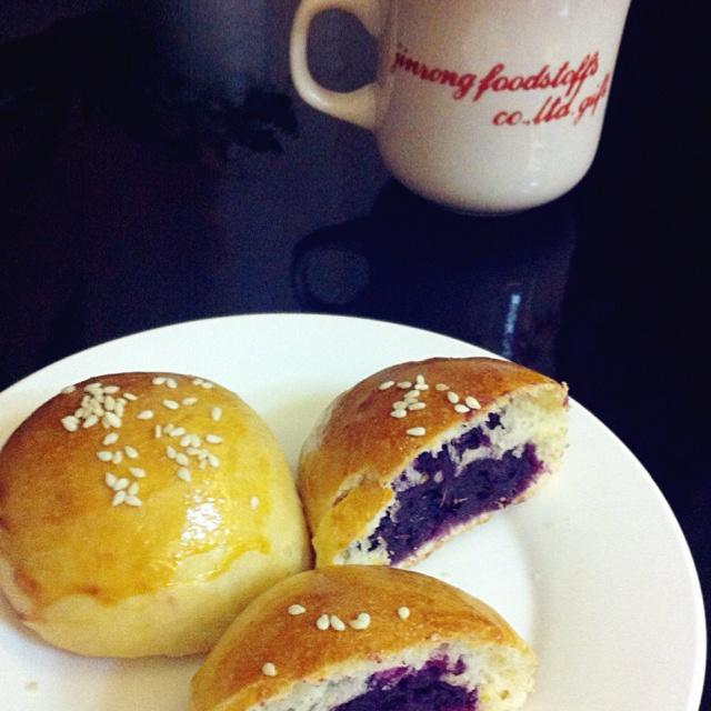 紫薯小餐包的做法