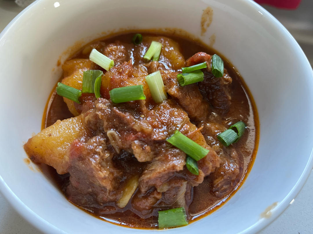 番茄土豆炖牛肉