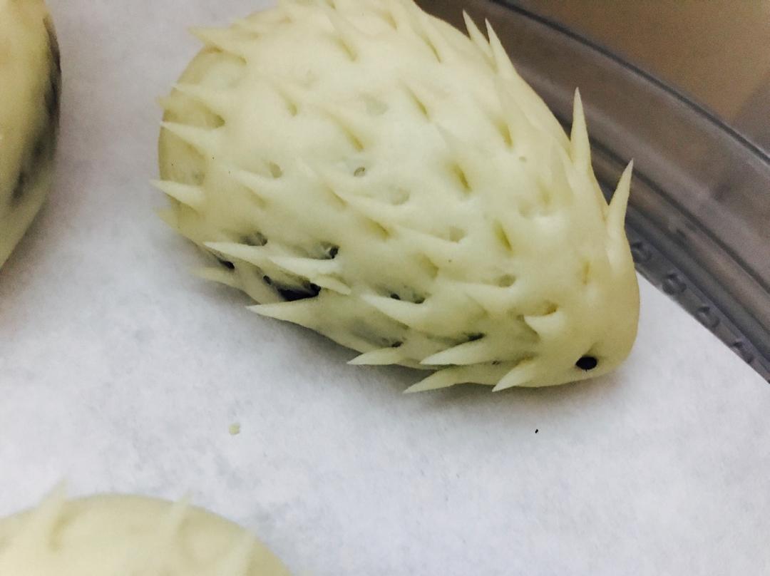 刺猬包/一次烤箱发酵（附视频）