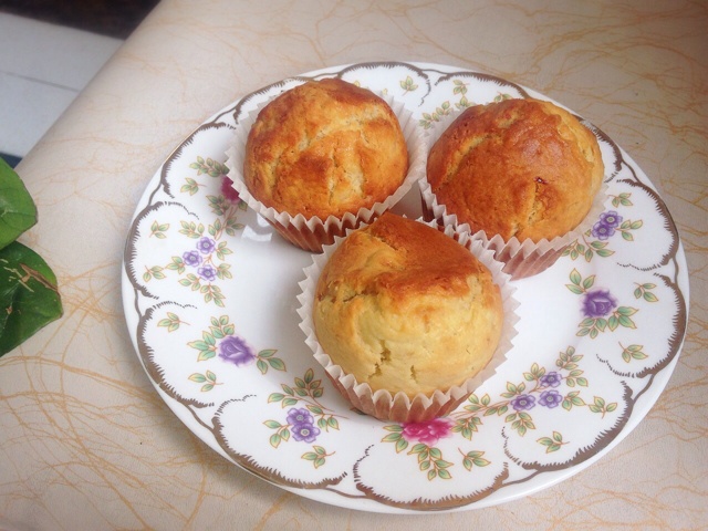 马芬 纸杯蛋糕cupcake香蕉松糕