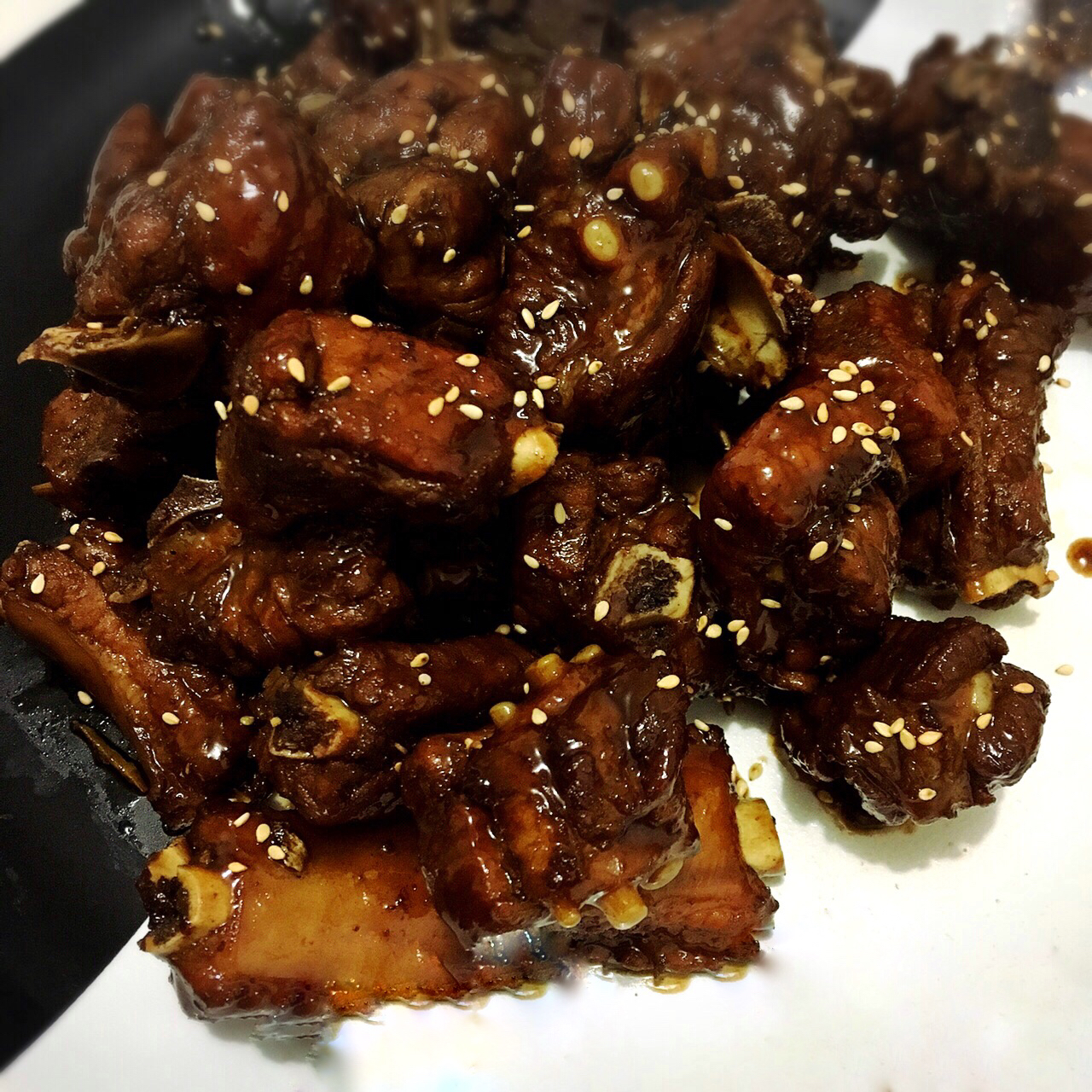 懒人版糖醋排骨