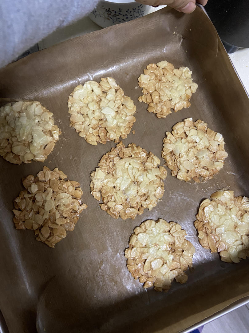 法国PH大师的杏仁瓦片饼干Almond Tuile