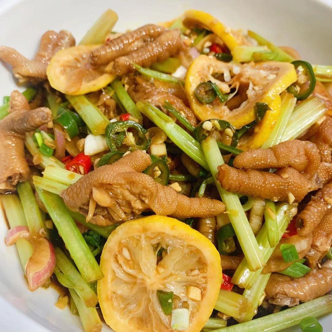 【柠檬酸辣鸡爪】自制超级无敌美味的网红鸡爪