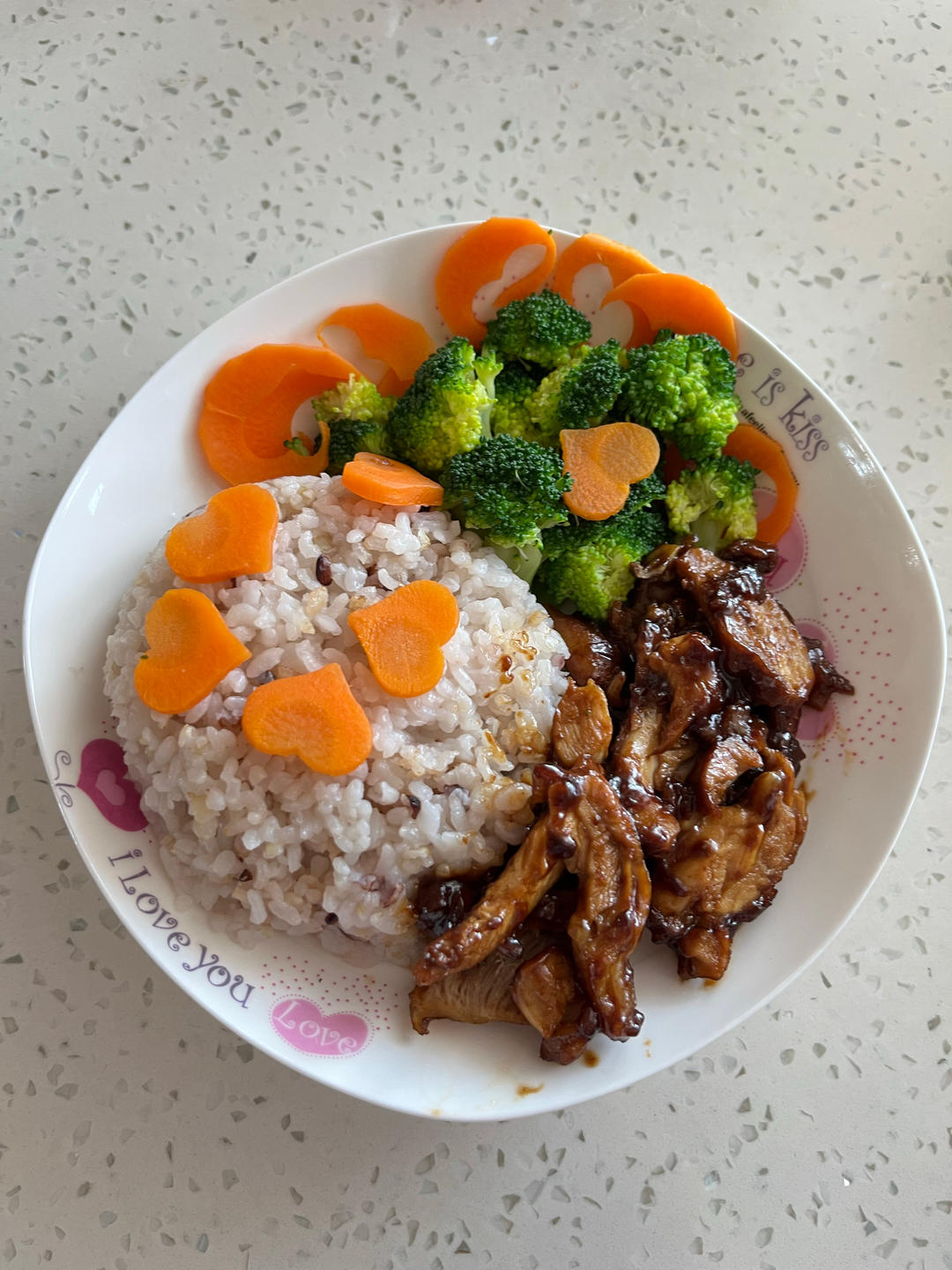 照烧鸡腿饭
