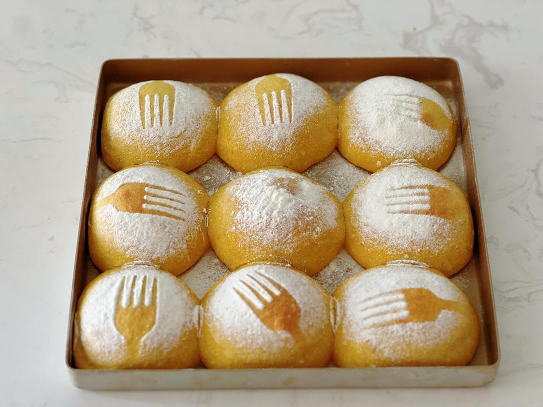 免揉英式南瓜麦芬面包🥯