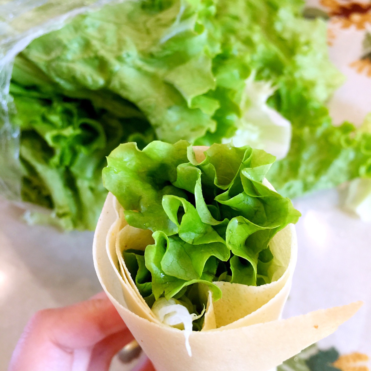 山东煎饼—生菜的绝美吃法