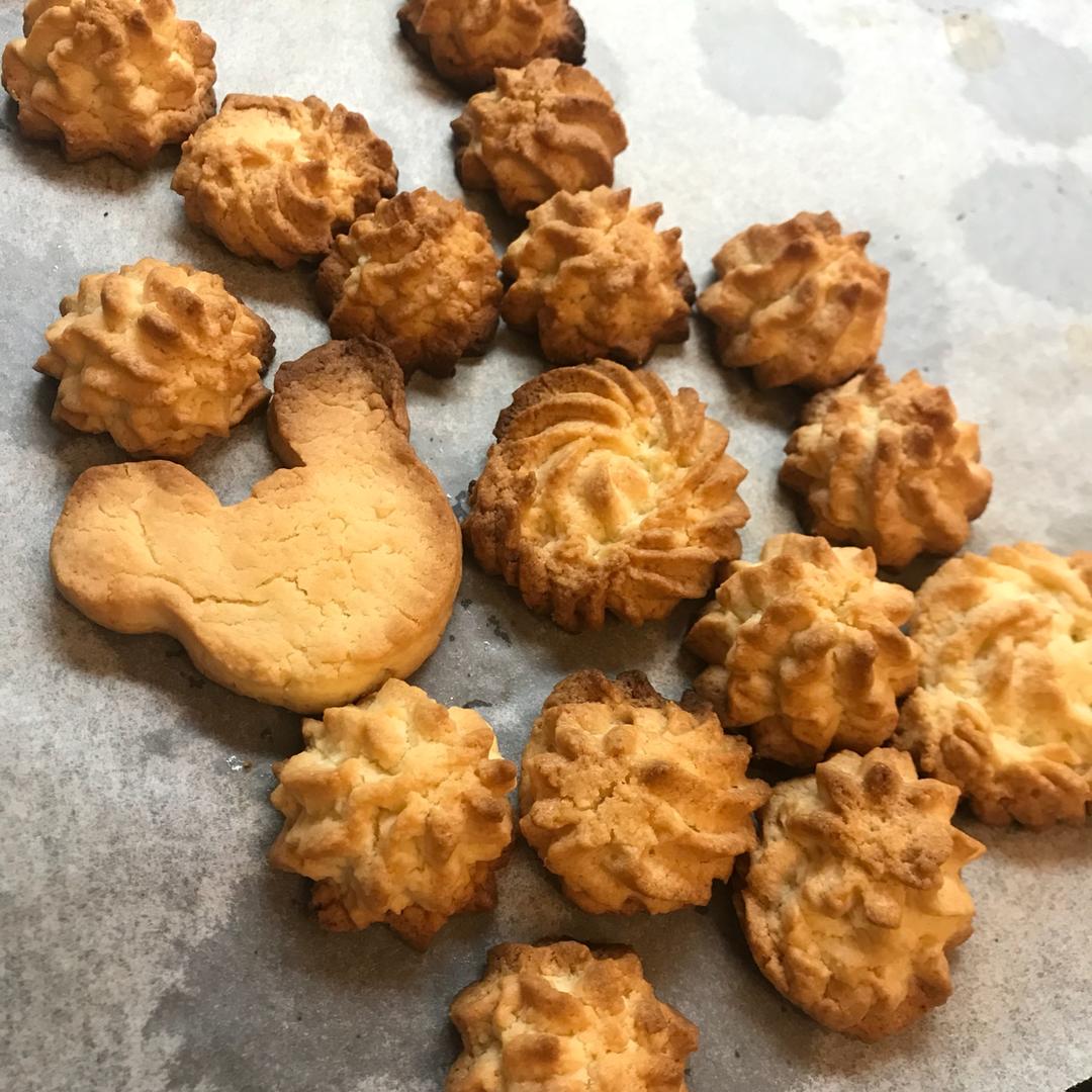 黄油曲奇（绝对成功的经验分享）