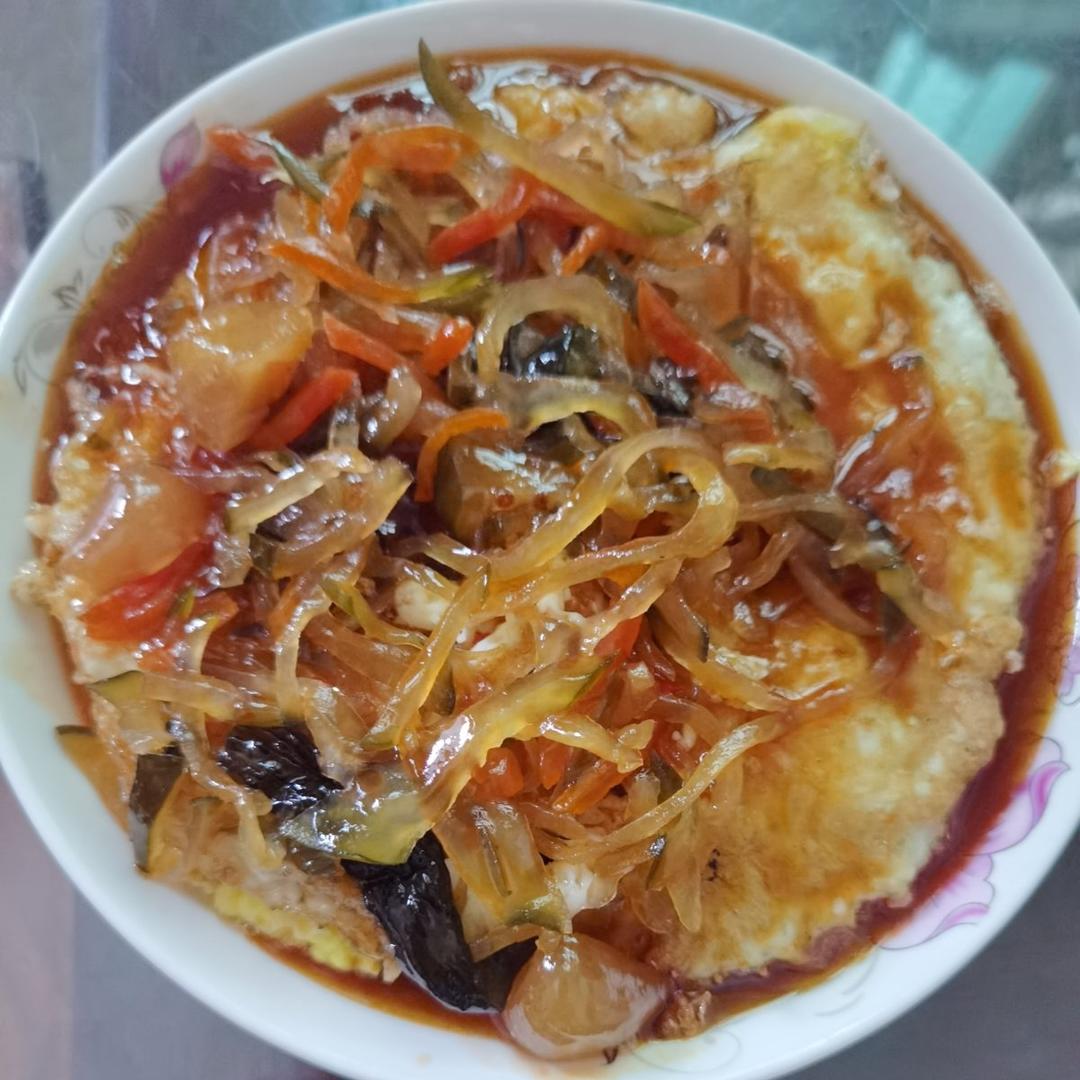 儿时的味道.五柳炸蛋