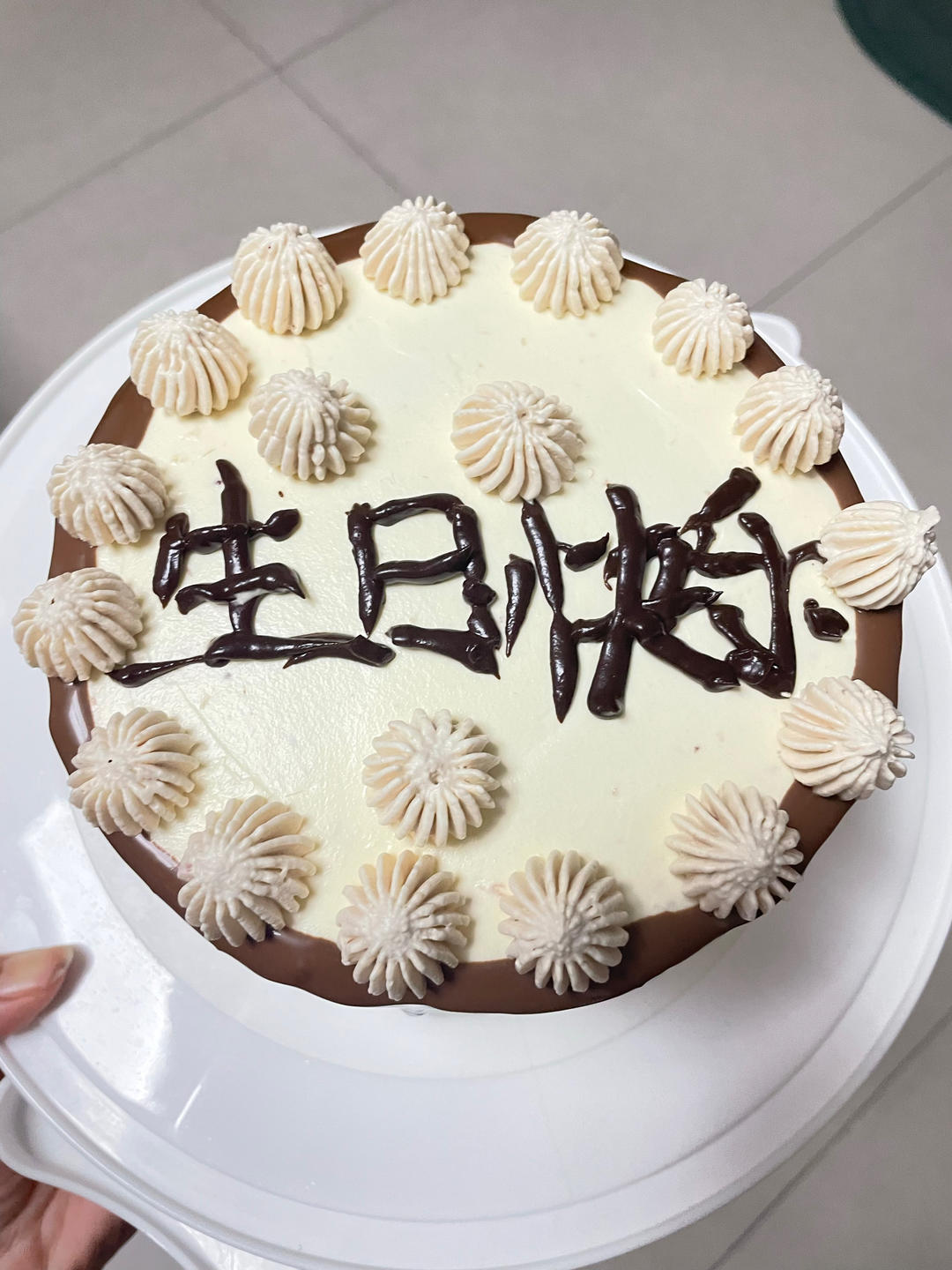 甘那许蛋糕淋面 巧克力淋面蛋糕