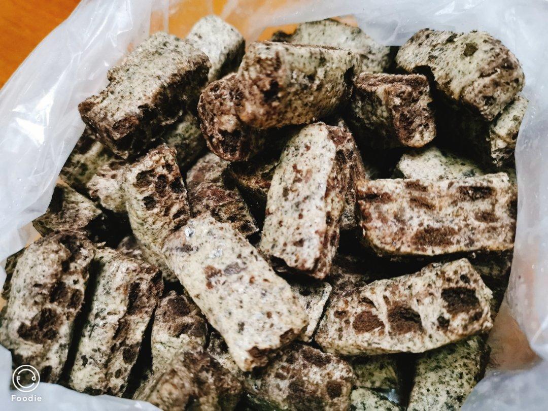 咖啡奥利奥牛轧糖，超香～