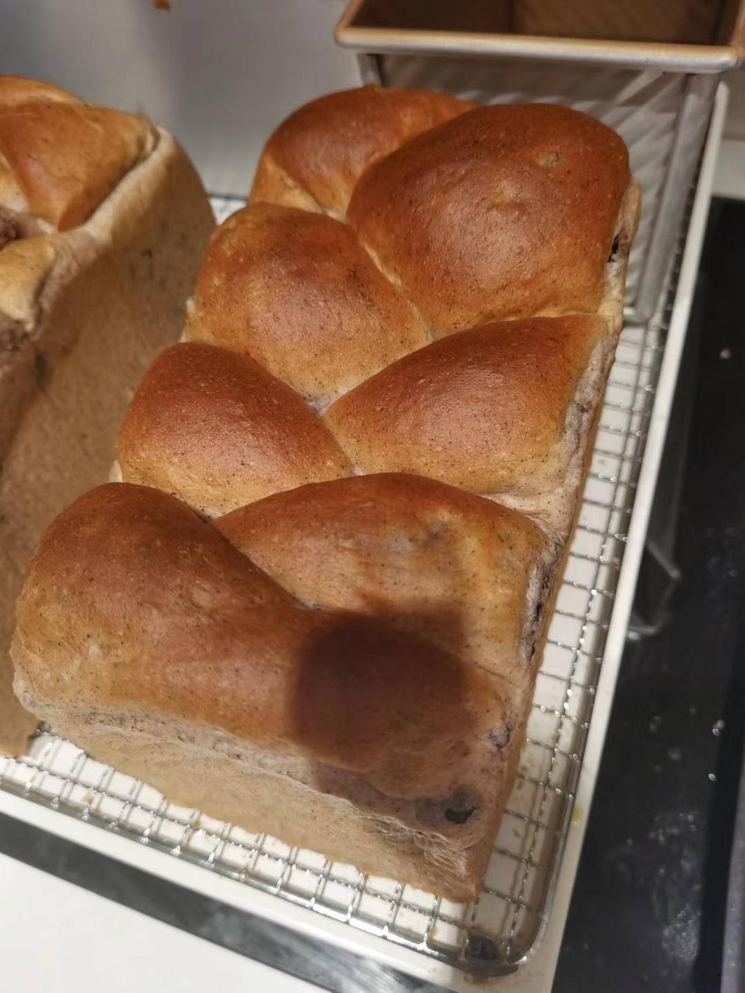 养生紫米吐司（中种法）