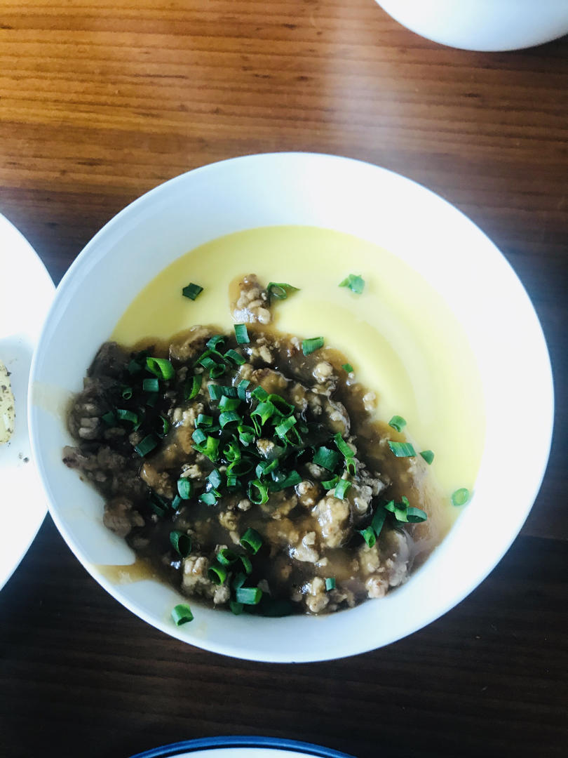 比布丁还要嫩！巨好吃又营养的肉末水蒸蛋