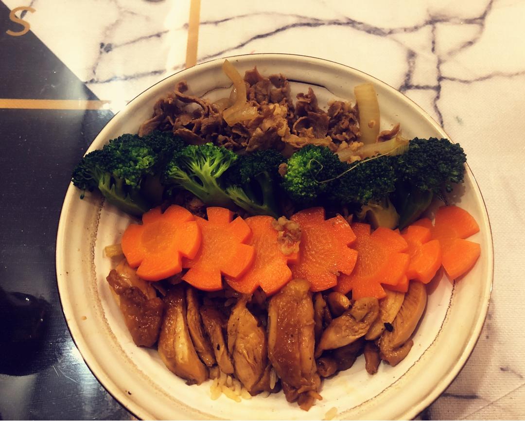 吉野家双拼饭家庭版（超好学哦）