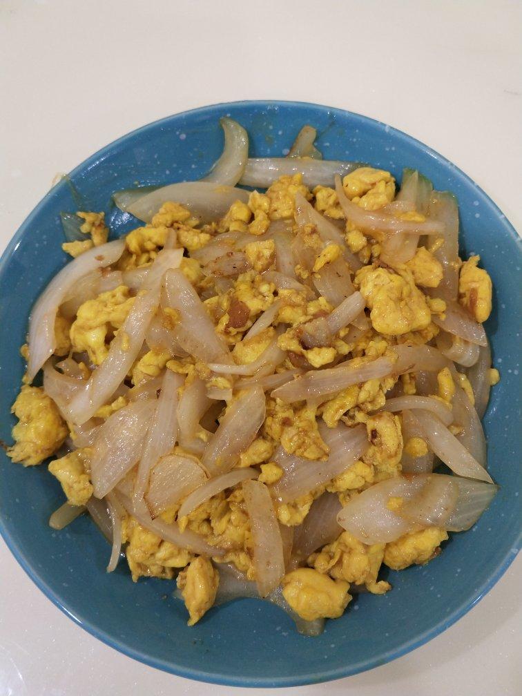 洋葱炒鸡蛋