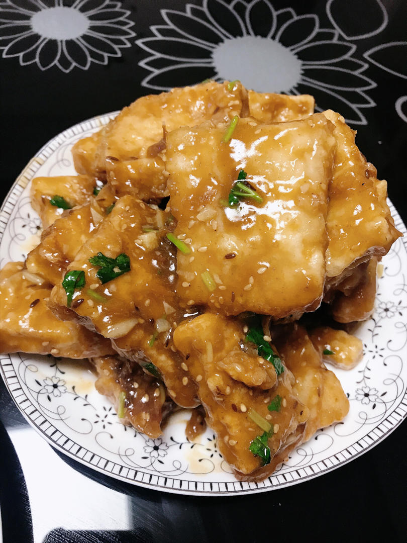 分分钟光盘，完爆路边摊的香煎孜然豆腐
