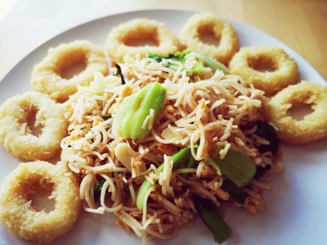 鸡蛋青菜炒面（宝宝面）