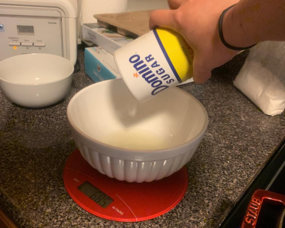 纯奶手撕吐司的做法 步骤1